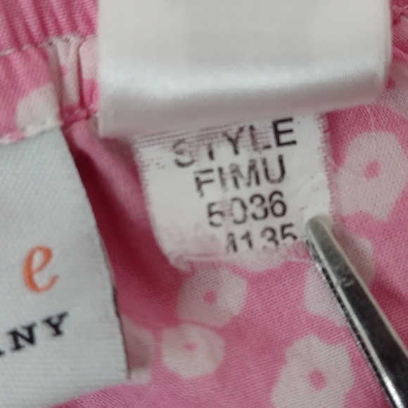 Liz Claiborne Pink and White A-Line Skirt Size (S) - Picture 6 of 14